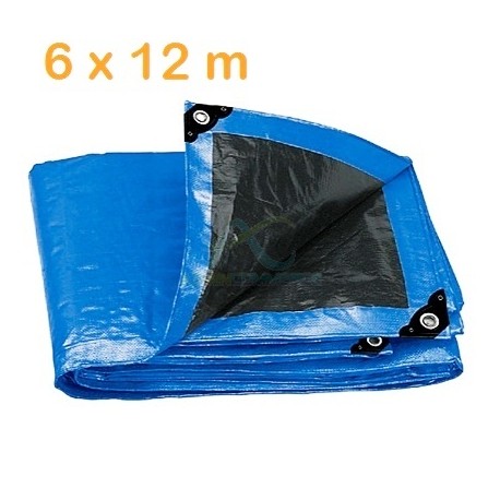 LONA REFORZADA 6 X 12 METROS AZUL