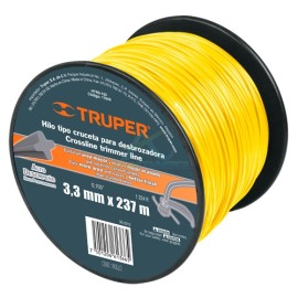 HILO TIPO CRUCETA PARA DESBROZADORA CARRETE 237 M 3.3 MM