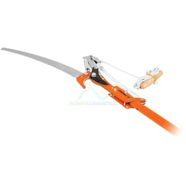 CORTADOR DE RAMAS ALTAS CON MANGO TELESCOPICO DE ALUMINIO