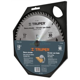 SIERRA CIRCULAR PARA MADERA 12″ 60 DIENTES CENTRO 1″
