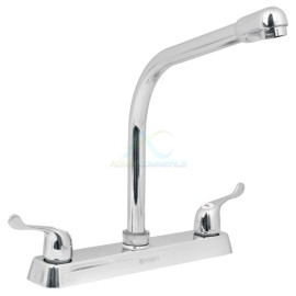 MEZCLADORA FREGADERO MANERALES PALANCA CUELLO COBRA BASIC