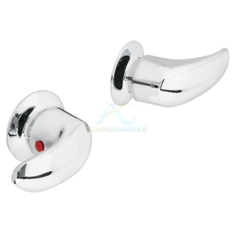 JUEGO 2 MANERALES TIPO PALANCA PARA LLAVE EMPOTRAR AQUA
