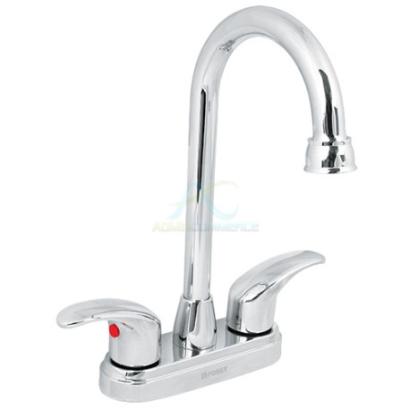 MEZCLADORA LAVABOTIPO BARMANERALES PALANCAACERO INOXAQUA