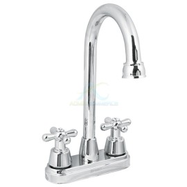 MEZCLADORA LAVABOTIPO BARMANERALES CRUCETAACERO INOXAQUA