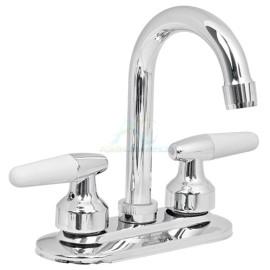 MEZCLADORA LAVABO MANERALES CONO CUELLO BAR BASIC