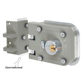 CERRADURA DE SOBREPONER PARA PUERTAS CORREDIZAS IZQUIERDA