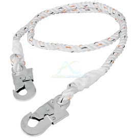 CABLE DE PROTECCION CON 2 GANCHOS 2 M