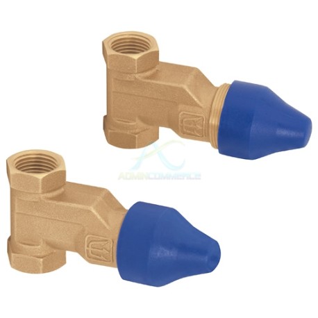 JUEGO 2 LLAVES EMPOTRAR ROSCABLES CERAMICO DE 1/4 VUELTA