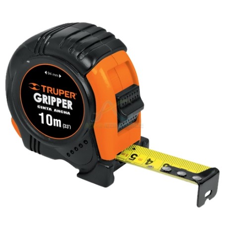 FLEXOMETRO GRIPPER CONTRA IMPACTO 10 M CINTA 1-1/4″