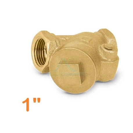 VALVULA CHECK DE LATON DE 1″