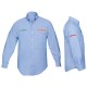 CAMISA AZUL MANGA LARGA TALLA CHICA