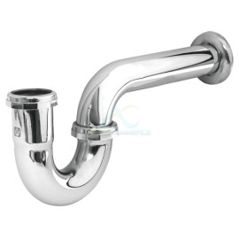 CESPOL DE LATON CROMADO SIN CONTRA PARA FREGADERO 1-1/2″