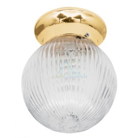 LUMINARIO DECORATIVO LATONADO 1X E26