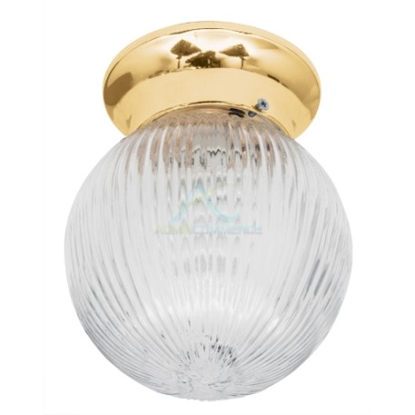 LUMINARIO DECORATIVO LATONADO 1X E26