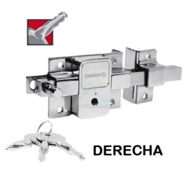 CERRADURA BARRA LLAVE TETRA DERECHA BLISTER