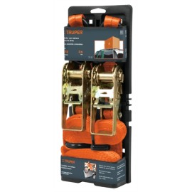 SUJETADORES CON MATRACA CARGA MAXIMA 1125 KG 2 PIEZAS
