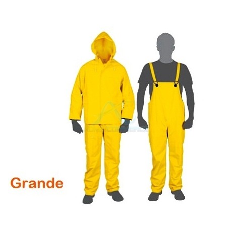 CONJUNTO IMPERMEABLE TALLA GRANDE PVC
