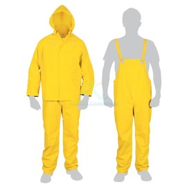CONJUNTO IMPERMEABLE TALLA CHICA PVC