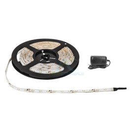 TIRA FLEXIBLE 5 M BLANCO CALIDO 24 W LED