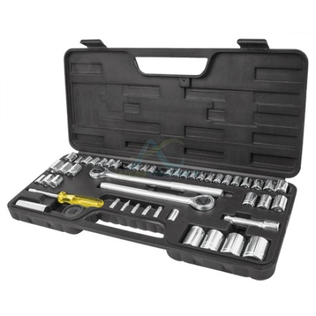 SET DE HERRAMIENTAS PARA MECANICA 51 PIEZAS PRETUL