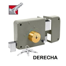 CERRADURA DE SOBREPONER CLASICA INSTALA-FACIL TETRA DER