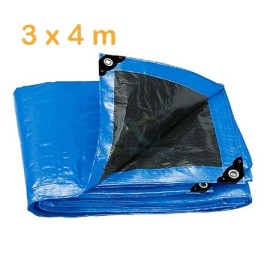 LONA REFORZADA 3 X 4 METROS AZUL