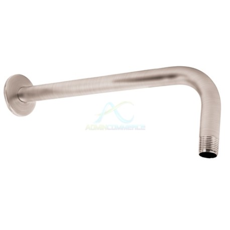 BRAZO Y CHAPETON DE REPUESTO PARA REGADERA 30 CM SATINADO