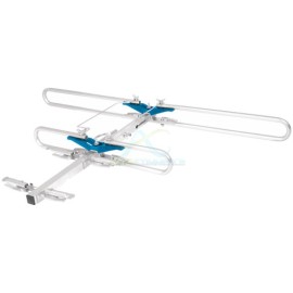 ANTENA AEREA PARA TV TIPO DURA ORO DE 4 ELEMENTOS