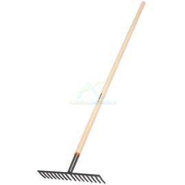 RASTRILLO RECTO 16 DIENTES MANGO 60″