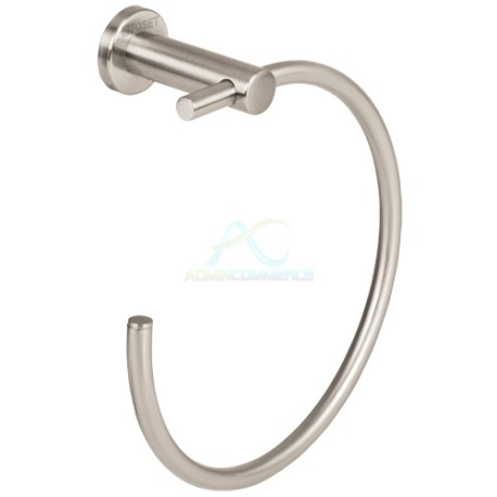 TOALLERO DE ARGOLLA SATINADO LINEA ELEMENT