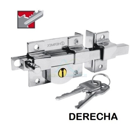 CERRADURA DE BARRA FIJA DERECHA
