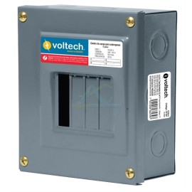 CENTRO DE CARGA DE SOBREPONER 4 POLOS VOLTECH