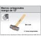 MARRO OCTAGONAL 4 LBS. MANGO MADERA 12″