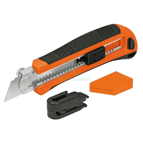 CUTTER CON GRIP CUCHILLA DE 25 MM