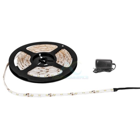 TIRA FLEXIBLE 5 M BLANCO FRIO 24 W LED