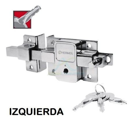CERRADURA BARRA LLAVE TETRA IZQUIERDA