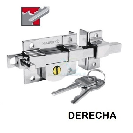 CERRADURA DE BARRA LIBRE DERECHA