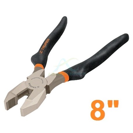 PINZA PROFESIONAL PARA ELECTRICISTA 8″ MANGO DE VINIL
