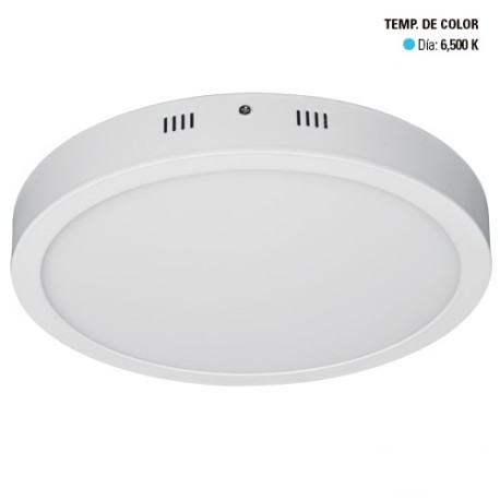 PLAFON REDONDO MODERNO 24W 65K LED