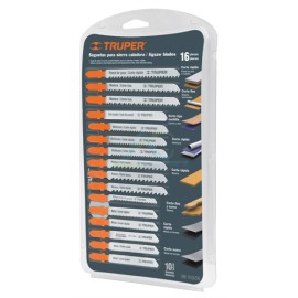 JUEGO SEGUETAS CALADORAS ZANCO T CORTES RECTOS 16 PZAS