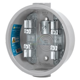 BASE PARA WATTHORIMETRO 4 TERMINALES VOLTECH