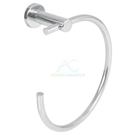 TOALLERO DE ARGOLLA CROMADO LINEA ELEMENT