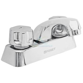 MEZCLADORA PLASTICO LAVABO CUELLO CORTO MANERALES ESTANDAR