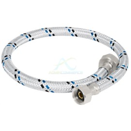 MANGUERA FLEXIBLE 3/4″ 80 CM ACERO