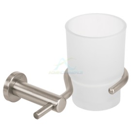 PORTAVASO CEPILLERO SATINADO LINEA ELEMENT