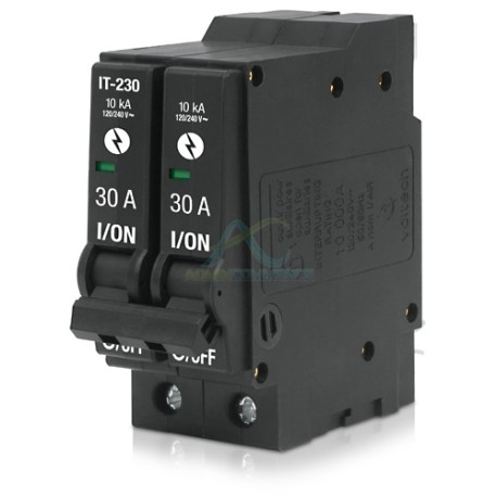INTERRUPTOR TERMOMAGNETICO 2 POLOS 30 A VOLTECH