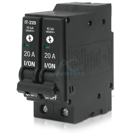 INTERRUPTOR TERMOMAGNETICO 2 POLOS 20 A VOLTECH