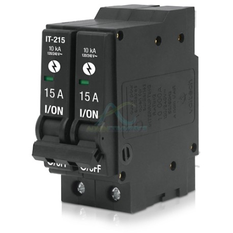 INTERRUPTOR TERMOMAGNETICO 2 POLOS 15 A VOLTECH