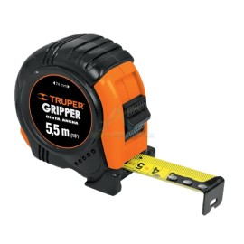 FLEXOMETRO GRIPPER CONTRA IMPACTO 5.5 M CINTA 1″