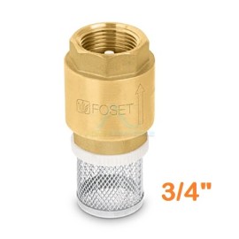 PICHANCHA CON REJILLA ACERO INOXIDABLE 3/4″